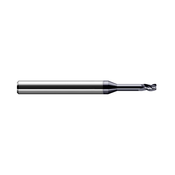 Miniature End Mill - 4 Flute - Corner Radius